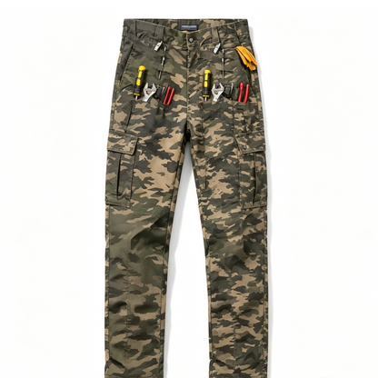 ✨Men's Cargo Pants,Tactical Pants for Men Stretch,Durable Ripstop EDC Work Pants for Hiking