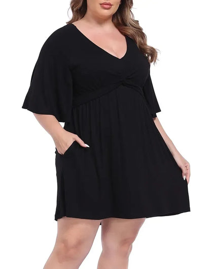 ✨Women's Plus Size Romper Dress✨