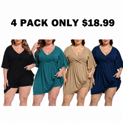 ✨Women's Plus Size Romper Dress✨