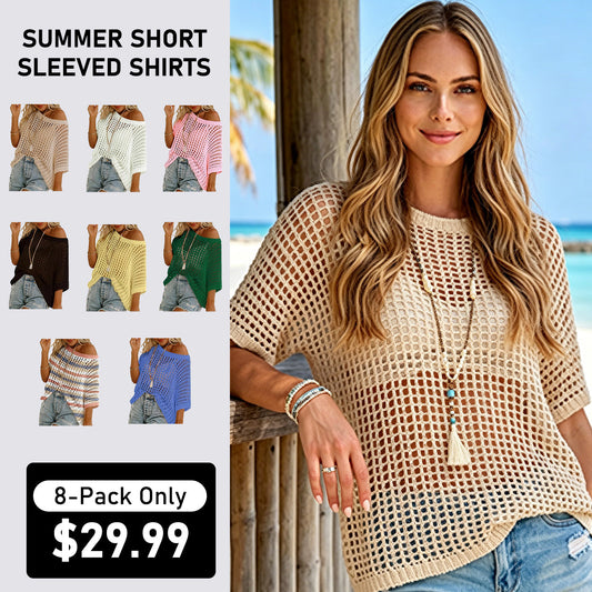 🎉This Week's Special Sales✨Womens Crochet Pullover Top