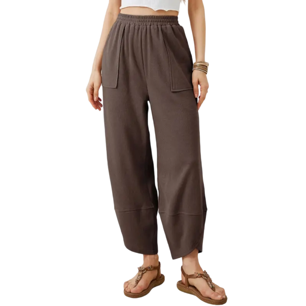 🔥Women's wide-leg relaxed casual pantsone-piece wide-leg trousers🔥