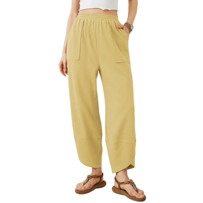 🔥Women's wide-leg relaxed casual pantsone-piece wide-leg trousers🔥