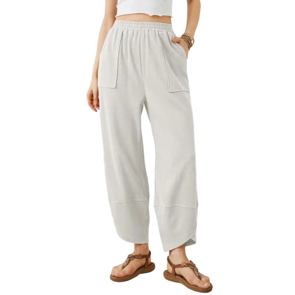 🔥Women's wide-leg relaxed casual pantsone-piece wide-leg trousers🔥