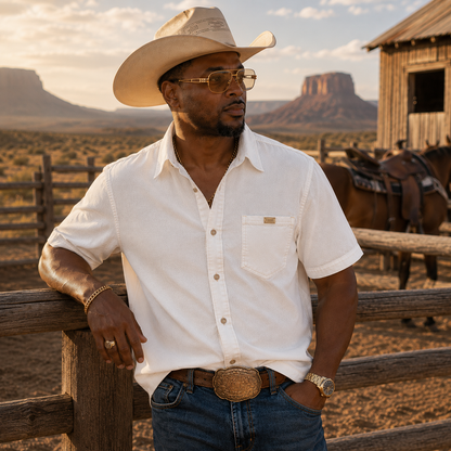 MEN'S DENIM WESTERN SHIRTS