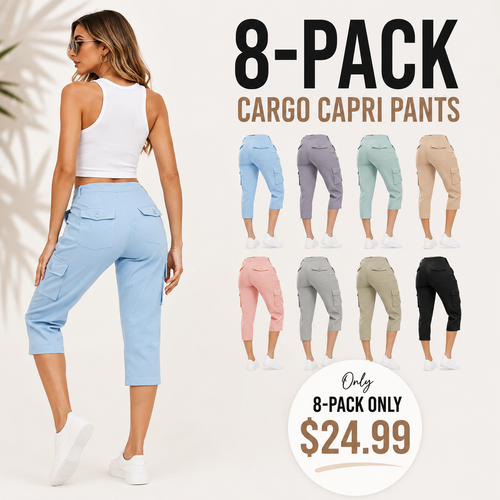 ❤️Special Sale❤️Women's Lightweight Cargo Capris