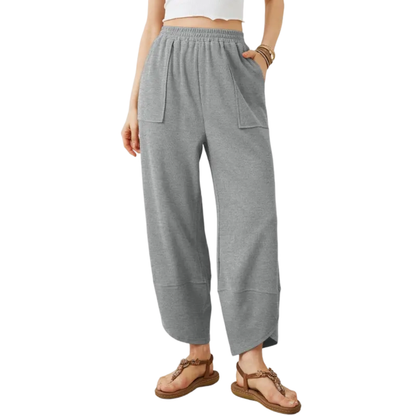 🔥Women's wide-leg relaxed casual pantsone-piece wide-leg trousers🔥