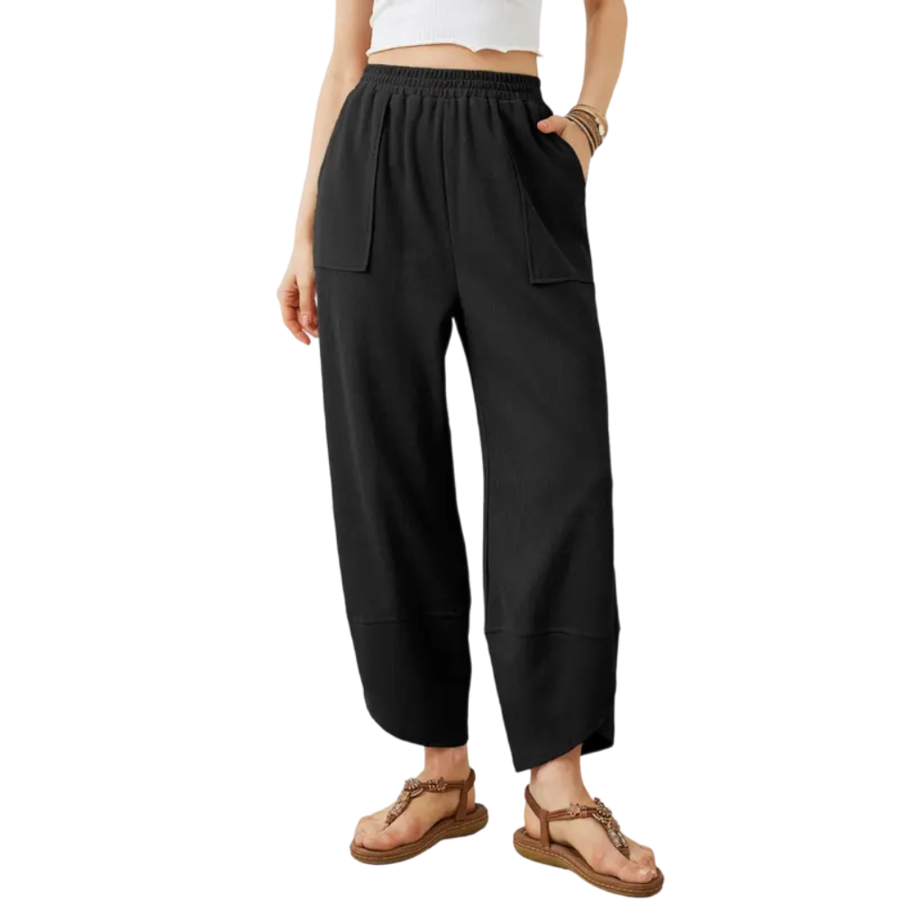 🔥Women's wide-leg relaxed casual pantsone-piece wide-leg trousers🔥