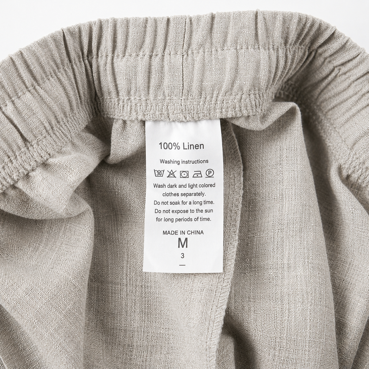 Men Retro Loose Drawstring Breathable Summer Casual Linen Pants