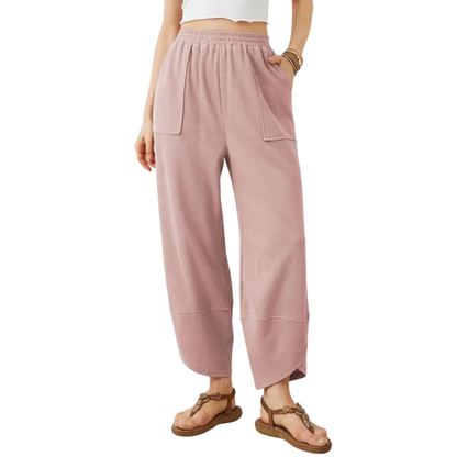 🔥Women's wide-leg relaxed casual pantsone-piece wide-leg trousers🔥